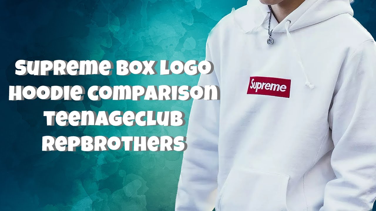 High quality Replica Supreme Box logo Hoodie