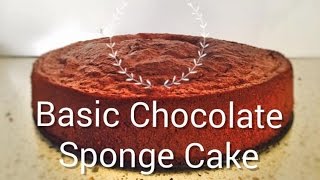 How to make easy chocolate sponge cake recipe for written recipes go
to: https://cookingwithmariablog.wordpress.com/ follow me on facebook:
https://www.faceb...