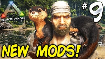 MODS!!! + Meet Susan - Part 9 - Ark: Survival Evolved (The Island)