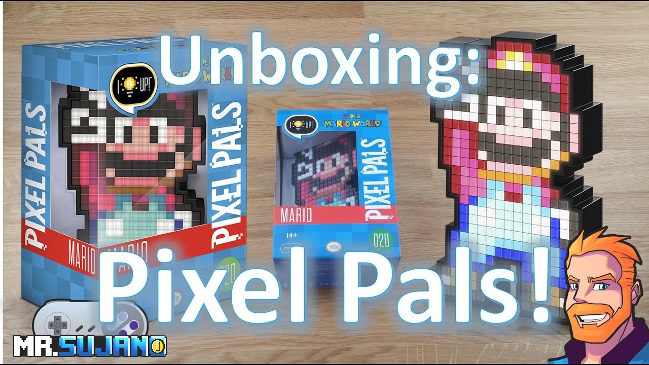Unboxing and Review: PDP Pixel Pals - Super Mario World - Mario