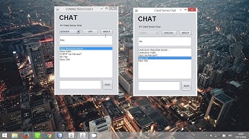 Client Server App Java - Tutorial #1 Demo Aplikasi