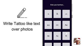 Tattoo Photo Editor wit Different Categories screenshot 3
