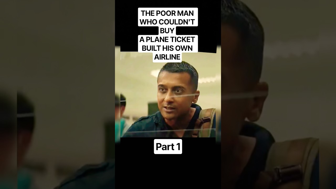 THE POOR MAN WHO COULDN'T BUYA PLANE TICKET BUILT HIS OWN AIRLINE #movie #clips #shorts #shortsfeed