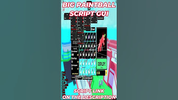 Big PaintBall Script GUI | Aimbot | ESP #shorts