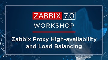 Zabbix-workshops: Zabbix-proxy met hoge beschikbaarheid en load balancing