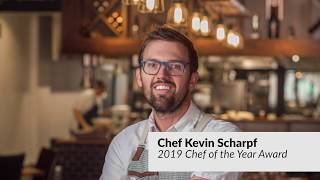2019 Chef of the Year Kevin Scharpf