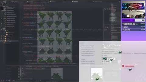 Making twitch overlay bot in #javascript #phaserjs #atom #pyxeledit