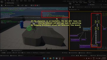AI Perception & Behavior Tree demo in Unreal Engine 5 (02/10/2023)