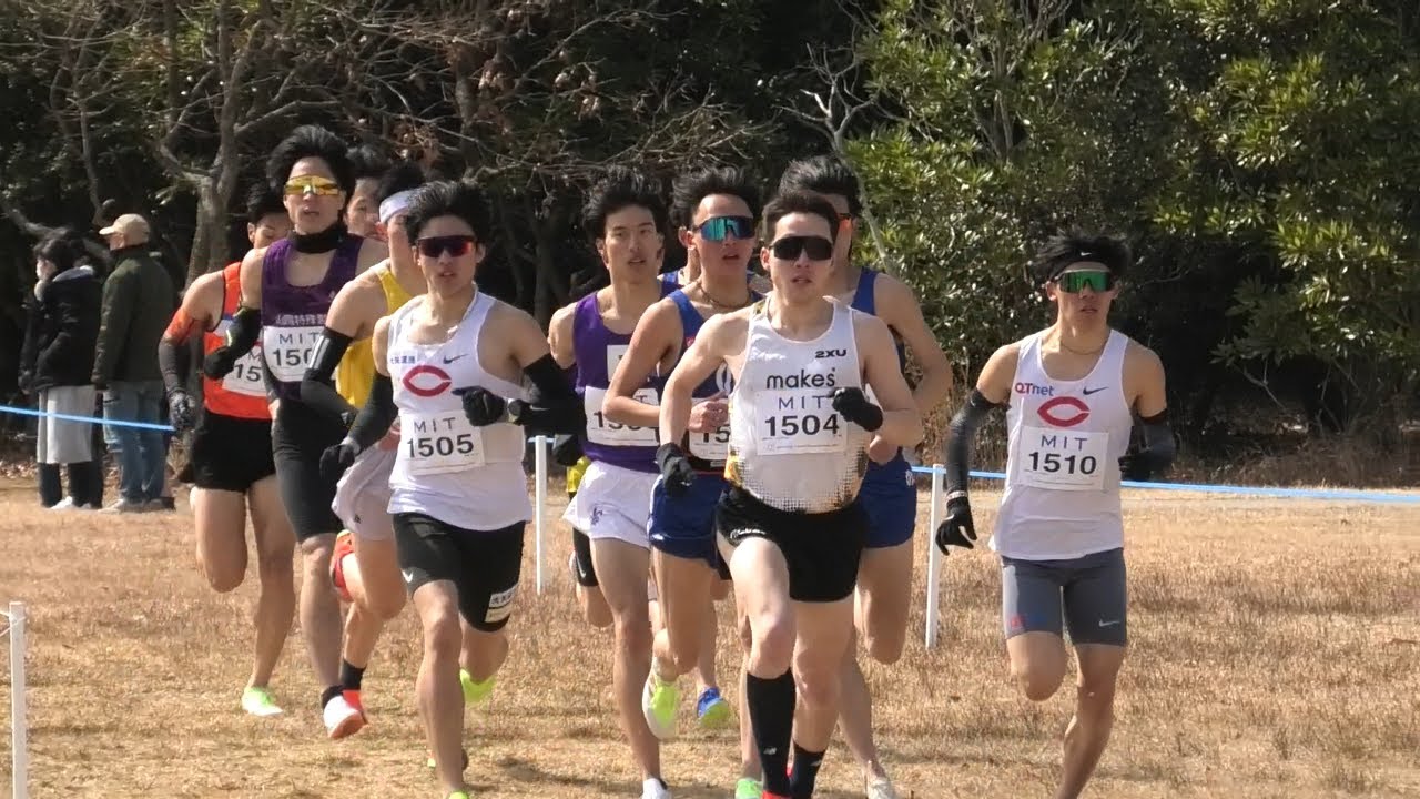 男子シニア2㎞ 福岡クロカン2025 - YouTube