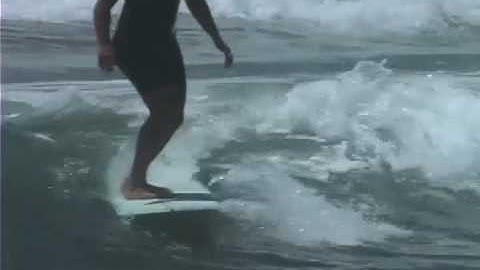 How to cross step surfing