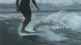 How to cross step surfing