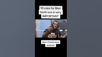 10 rules men