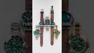 5 Green Dials. 1 Must Go Swisswatchexpo