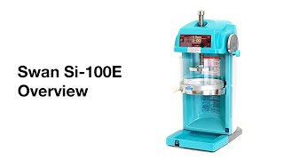 Swan SI-100E Shave Ice Machine Features