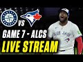 BLUE JAYS vs MARINERS | ALCS GAME 7 | LIVE MLB watchalong