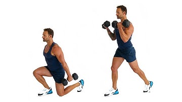HOW TO: SPLIT SQUAT BICEP CURL