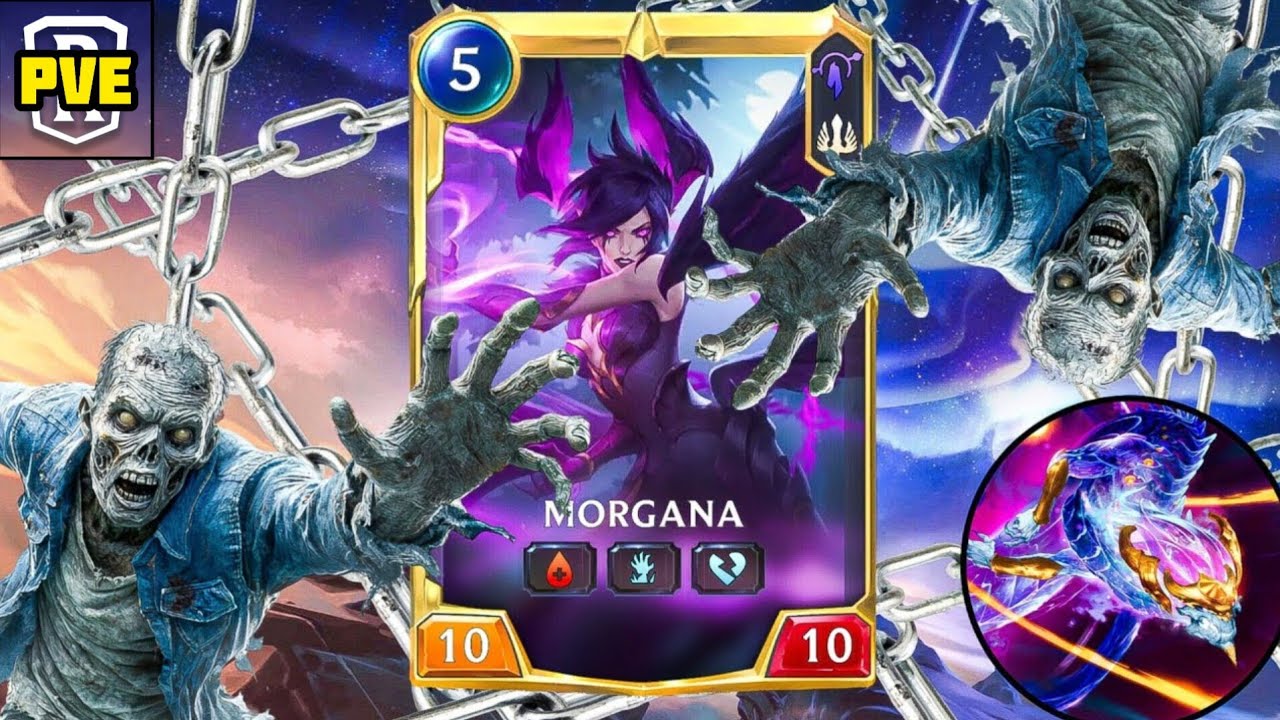 Undead Morgana Shackling EVERYONE! | Legends of Runeterra 