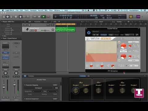Logic X Smart Controls multiple plugin parameters