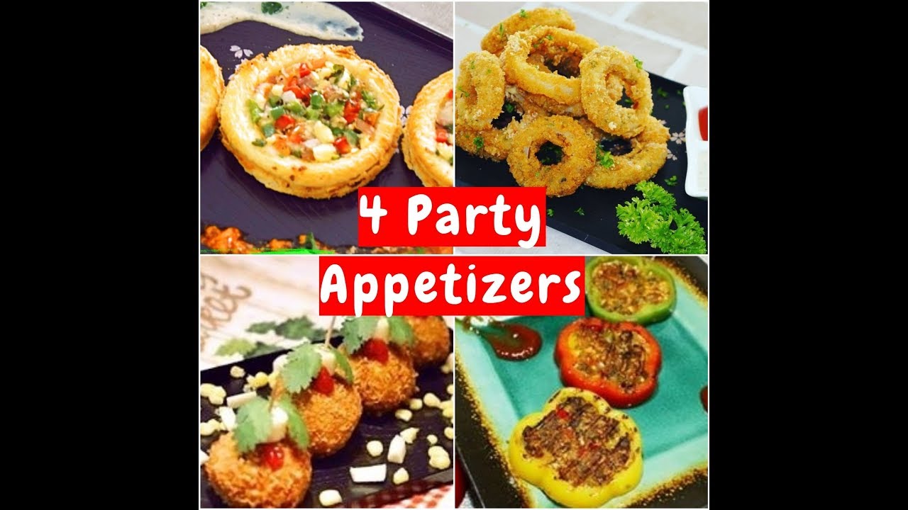 Party appetizers | Party Starters | Vegetarian Party Snacks by Priyanka