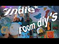 making indie room decor! *decorate with me*