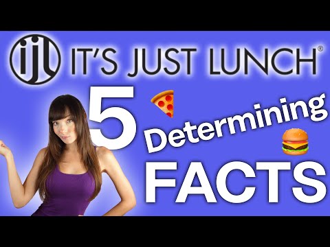 Video: ¿Cuánto cuesta el servicio de citas It's Just Lunch?