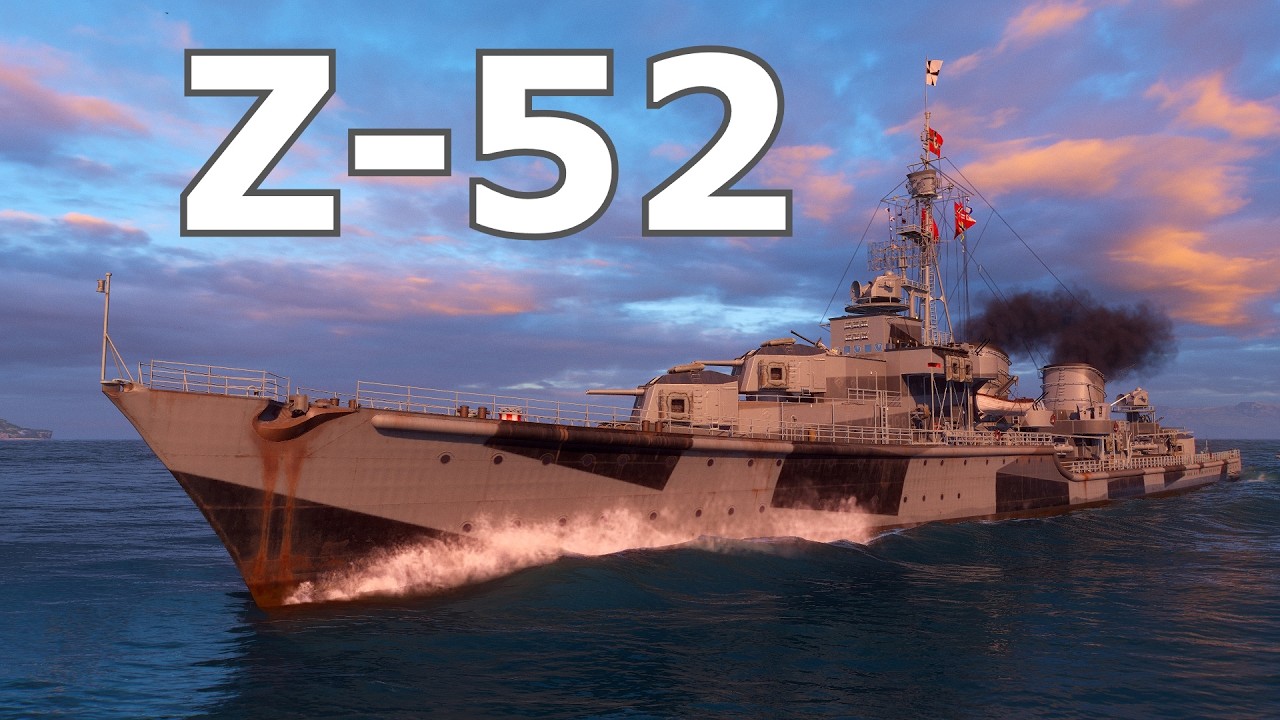 Z-52 : Trap - World of WarShips.