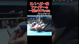 K-1ヘビー級ファイターの一撃がヤバすぎる #shorts #k1 #格闘技 #ko