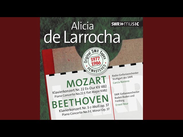 Mozart - Concerto pour piano n°22 : Finale : A.de Larrocha / Orch Symph Radio Stuttgart / G.Navarro