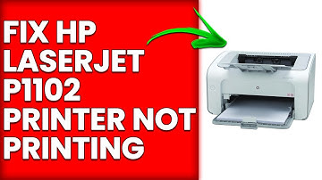 How To Fix HP LaserJet P1102 Printer Not Printing (Quick Troubleshoot Guide To Resolve The Issue)