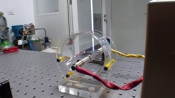 Mini Ruby laser in construction