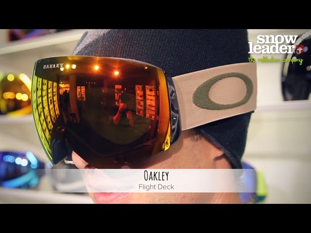 Oakley : Flight Deck - masque de ski, par Snowleader 
