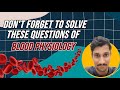Most frequently asked questions on blood physiology  blood physiology l neet important questions