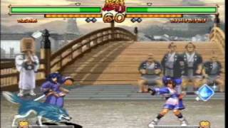 侍魂零SP大会20081227予選3_あおき(レラ)たろう(慶寅)vs蒼龍(幻十郎)Roa(リム)