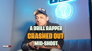 "A drill rapper crashed out" ‼️