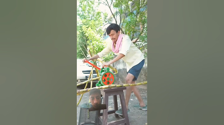 Electric vs Manual sugarcane Juicer!