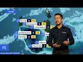 National Weather Forecast: Showers continue in the south-east, clear elsewhere