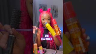 Wig must haves for beginners kit 😍#youtubeshorts #hair #wiginstall #transformation #viralvideo