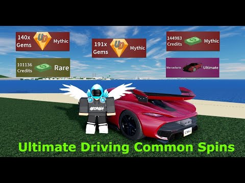 Ultimate Driving Common Spins Youtube - new update roblox ultimate driving 2 youtube