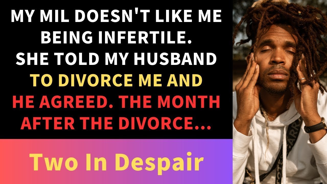 When my husband got a wife younger and prettier than me, he tried to