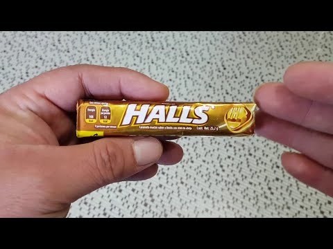 Pastillas Halls Unboxing - Desempacando unas Halls de limón con miel 