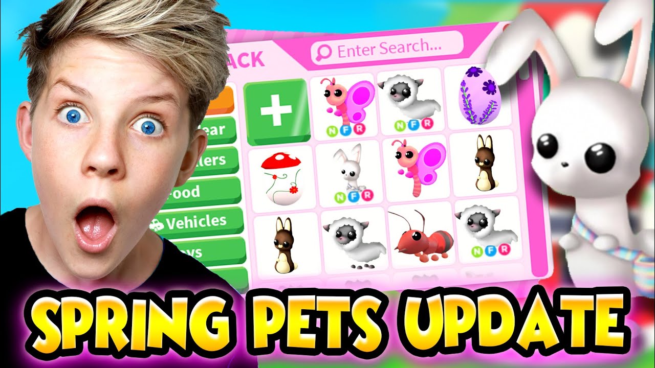 *NEW PETS* in SPRING UPDATE in Roblox Adopt Me!! - YouTube