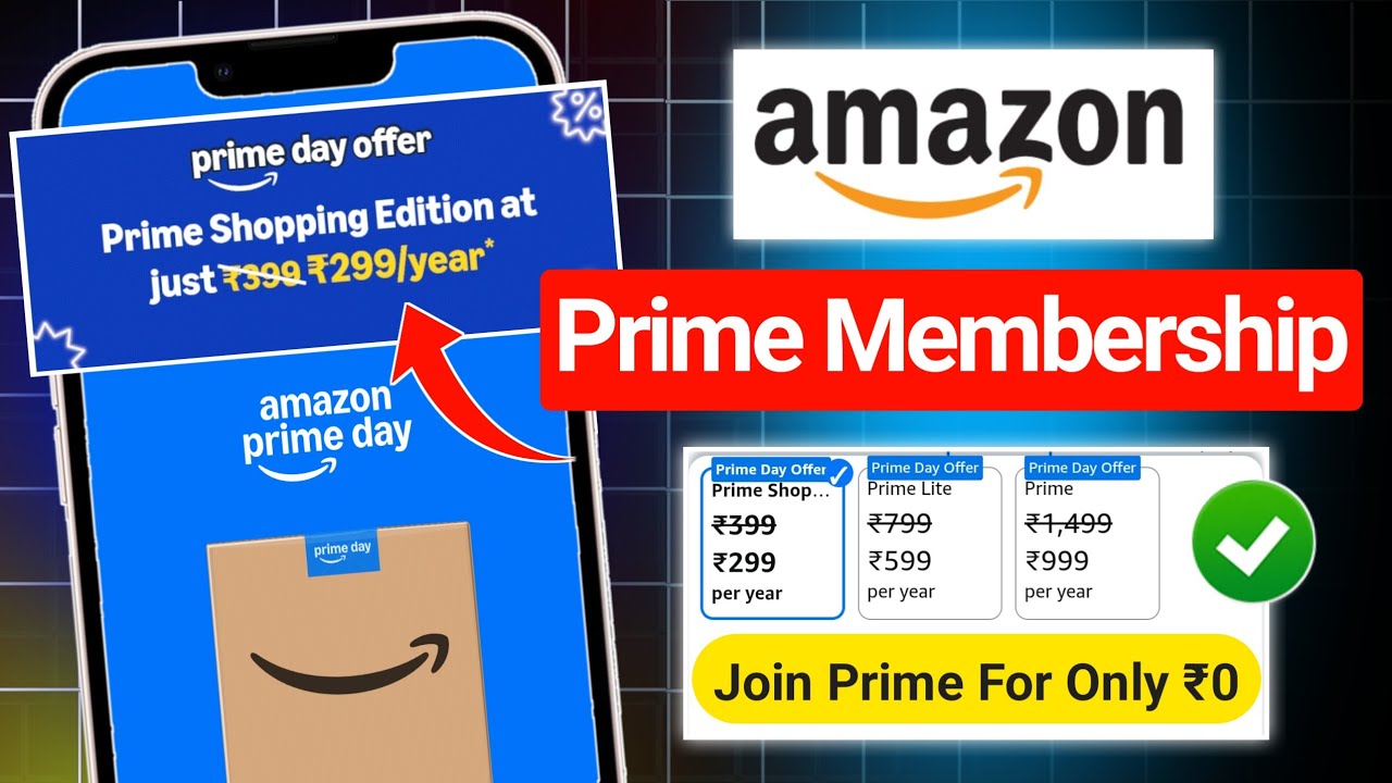 Amazon Prime Membership Free For 1 Year Offer 2025 || Amazon Prime ...
