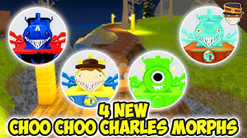 [UPDATE 18 🥚] How to get ALL 4 NEW CHOO CHOO CHARLES MORPHS | Roblox