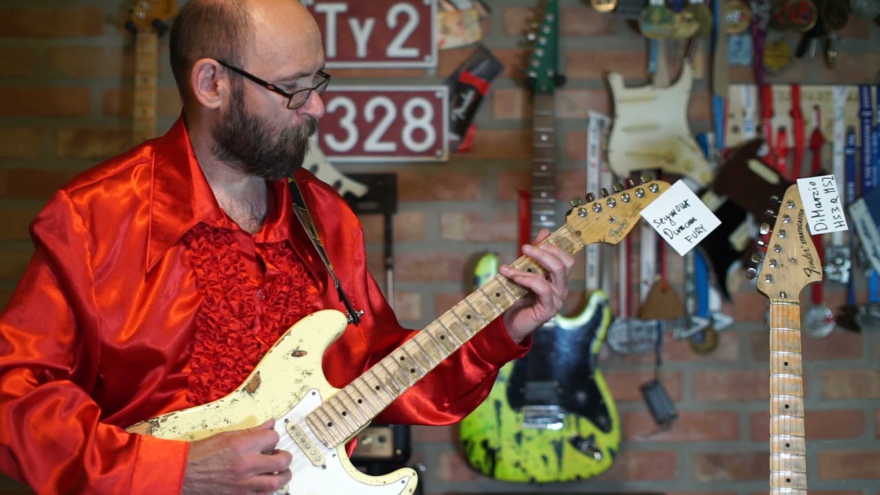 DiMarzio HS3 & HS2 vs Seymour Duncan Fury