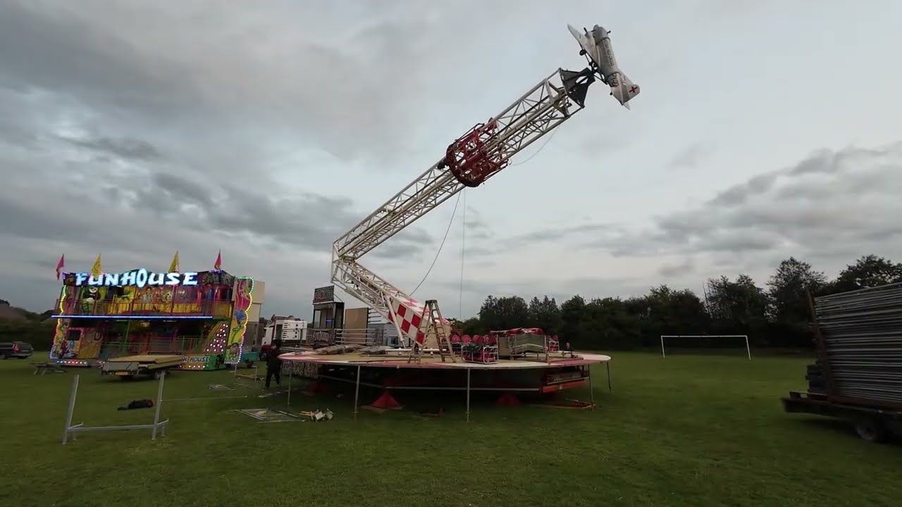Jay Weightman's Funfair PULL DOWN | PULL OFF June 2025 | Brinsley Recreation Ground Nottinghamshire