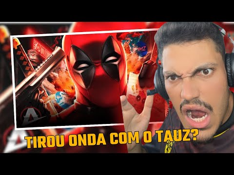 (ZUOU TODO MUNDO?) DÃOSUJO REAGE: Deadpool ( Finge que é Jujutsu) | Ado ado ado | AniRap