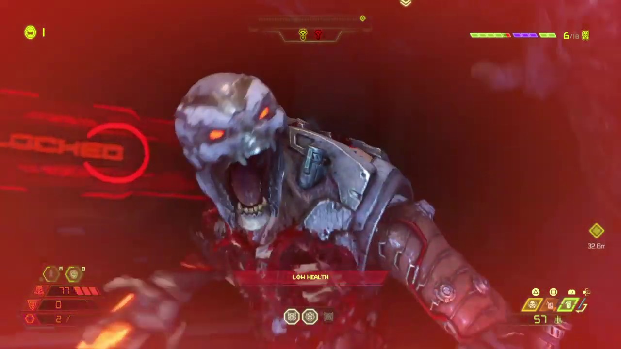 DOOM Eternal. Empowered demon