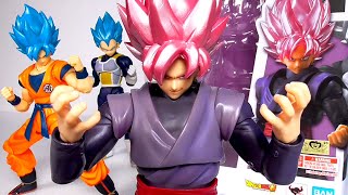 S.H.Figuarts ゴクウブラック-スーパーサイヤ人ロゼ- レビュー【新しいカラーリングと追加顔パーツで激変！めちゃホレボレ☆】GOKOU BLACK Super Saiyan ROSE