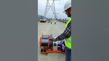 30kN Power! The Winch for Fast OHTL Conductor Stringing.