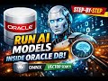 Semantic & Similarity Search in Oracle Database Using ONNX Models | Oracle 26ai database